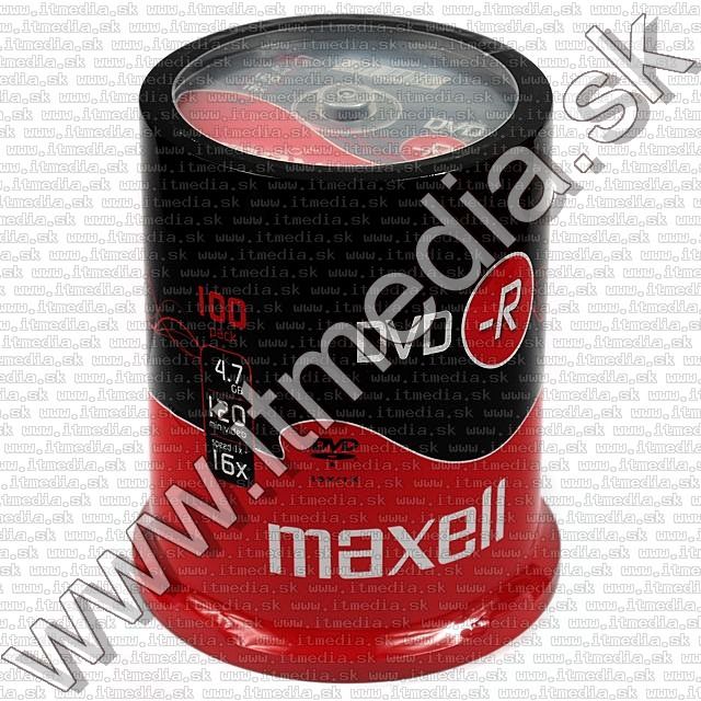 Image of Maxell DVD-R 16x 100cake (IT7728)